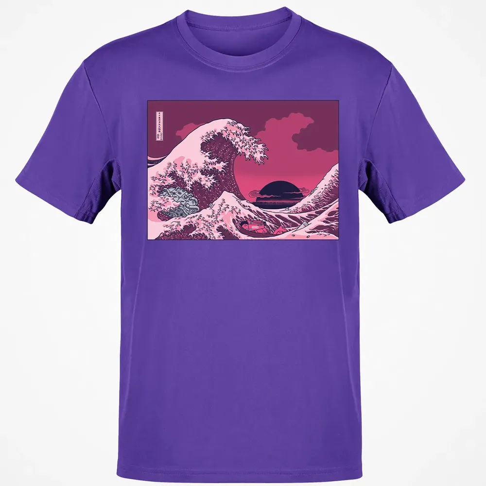 Neo Tokyo Wave Classic Unisex T-Shirt - 10