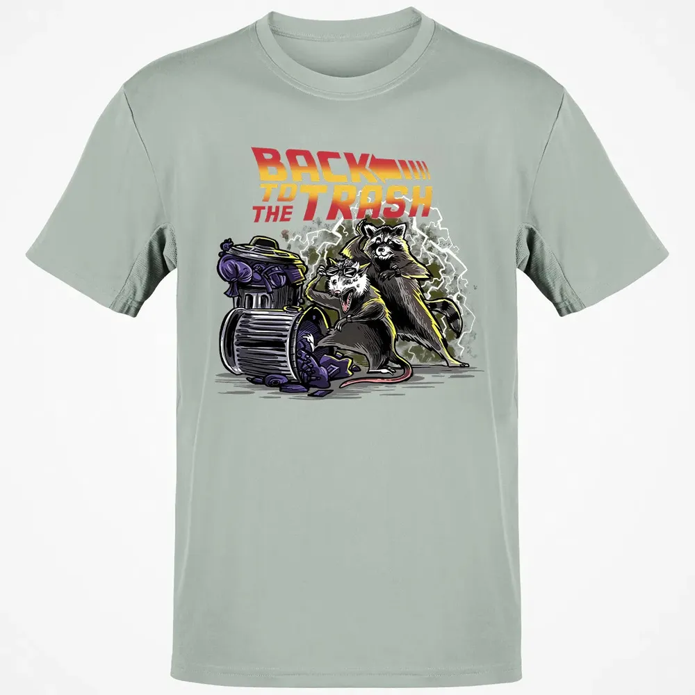 Back To The Trash Classic Unisex T-Shirt - 3