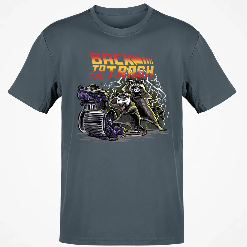 Back To The Trash Classic Unisex T-Shirt - 4