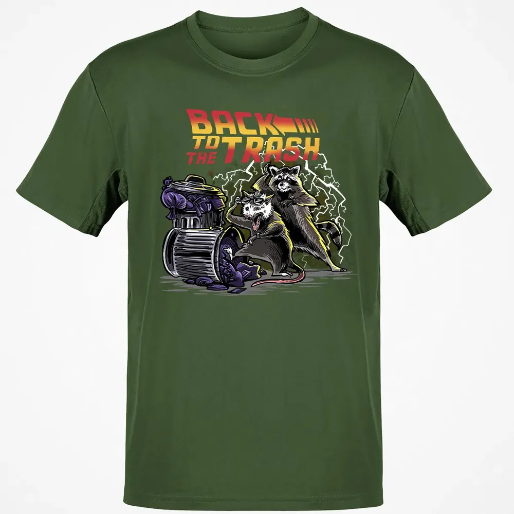 Back To The Trash Classic Unisex T-Shirt - 7