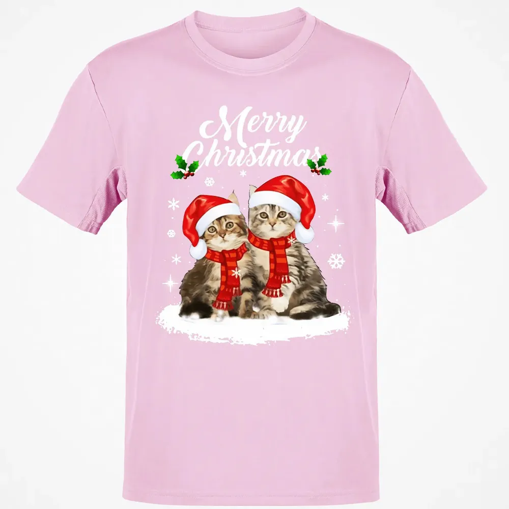 Cat Christmas Classic Unisex T-Shirt - 6