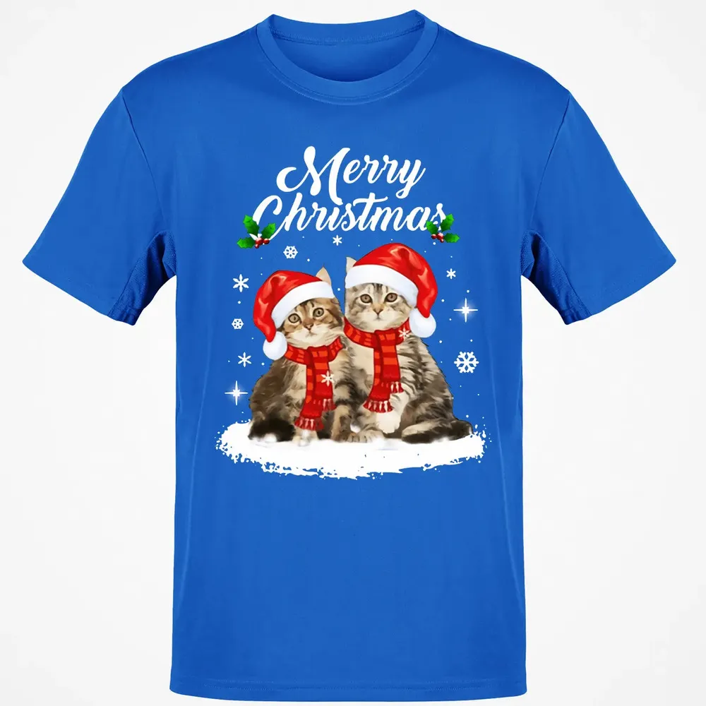 Cat Christmas Classic Unisex T-Shirt - 12