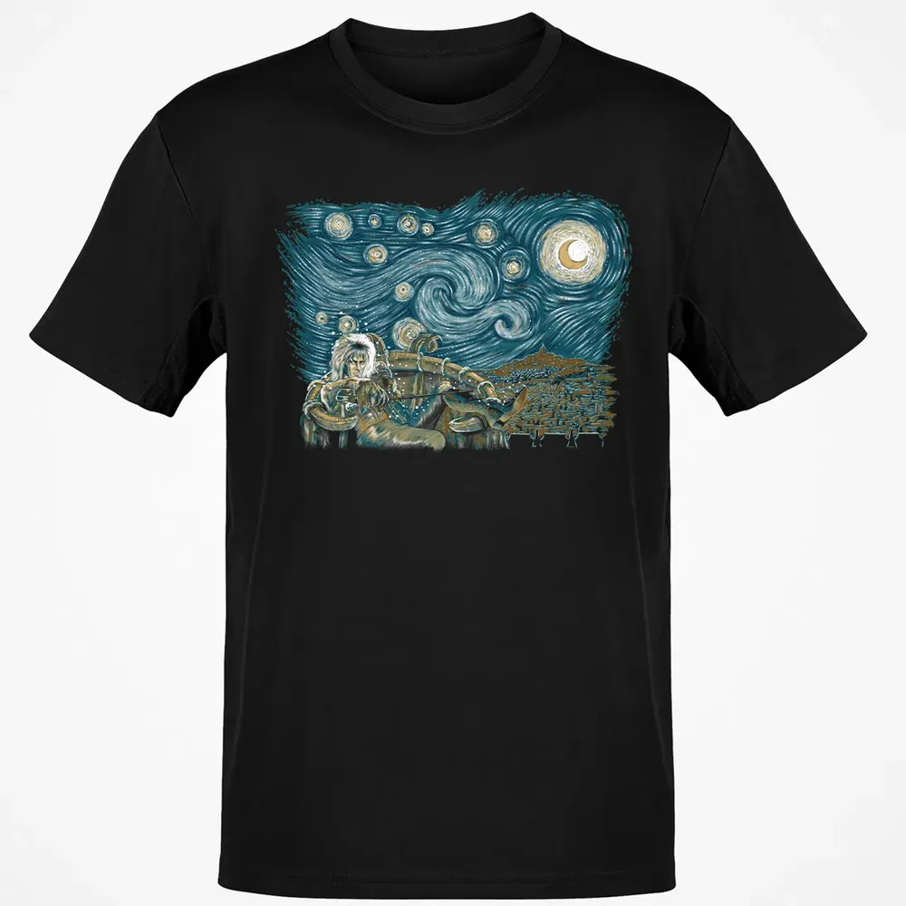 Labyrinth Starry Night Classic Unisex T-Shirt - 2