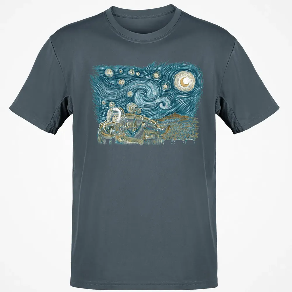 Labyrinth Starry Night Classic Unisex T-Shirt - 4