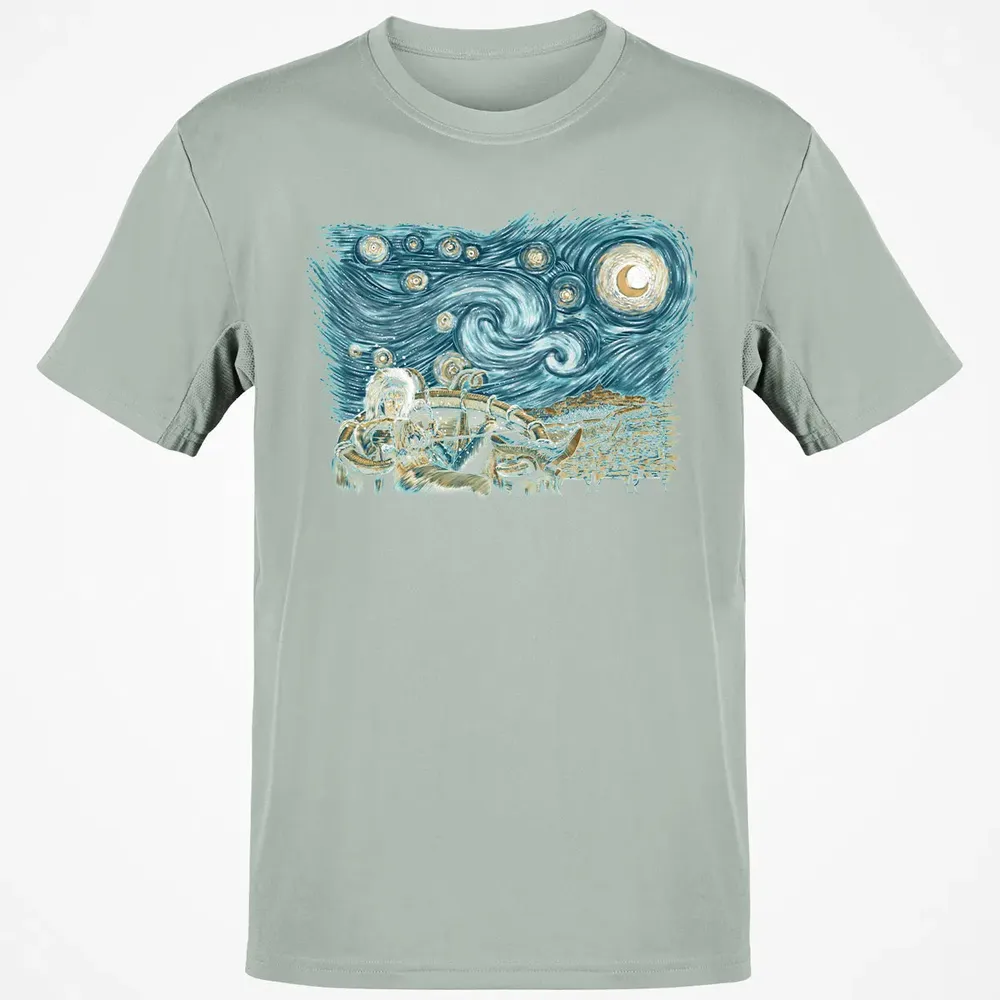 Labyrinth Starry Night Classic Unisex T-Shirt - 3