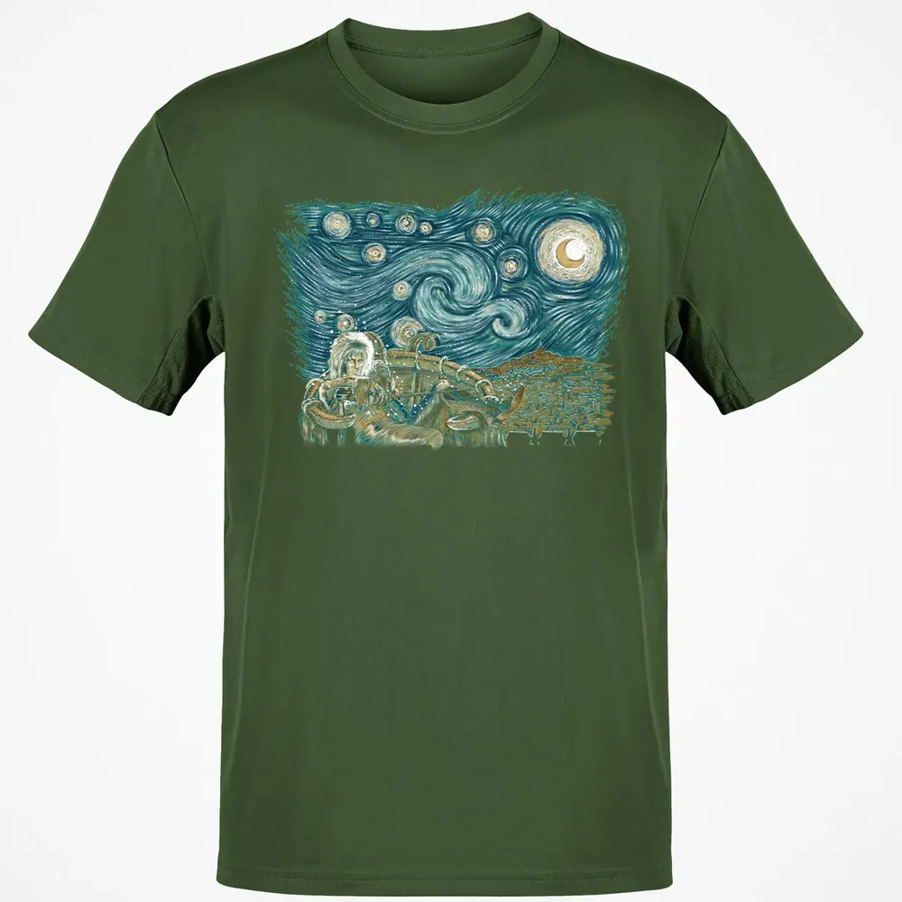Labyrinth Starry Night Classic Unisex T-Shirt - 7