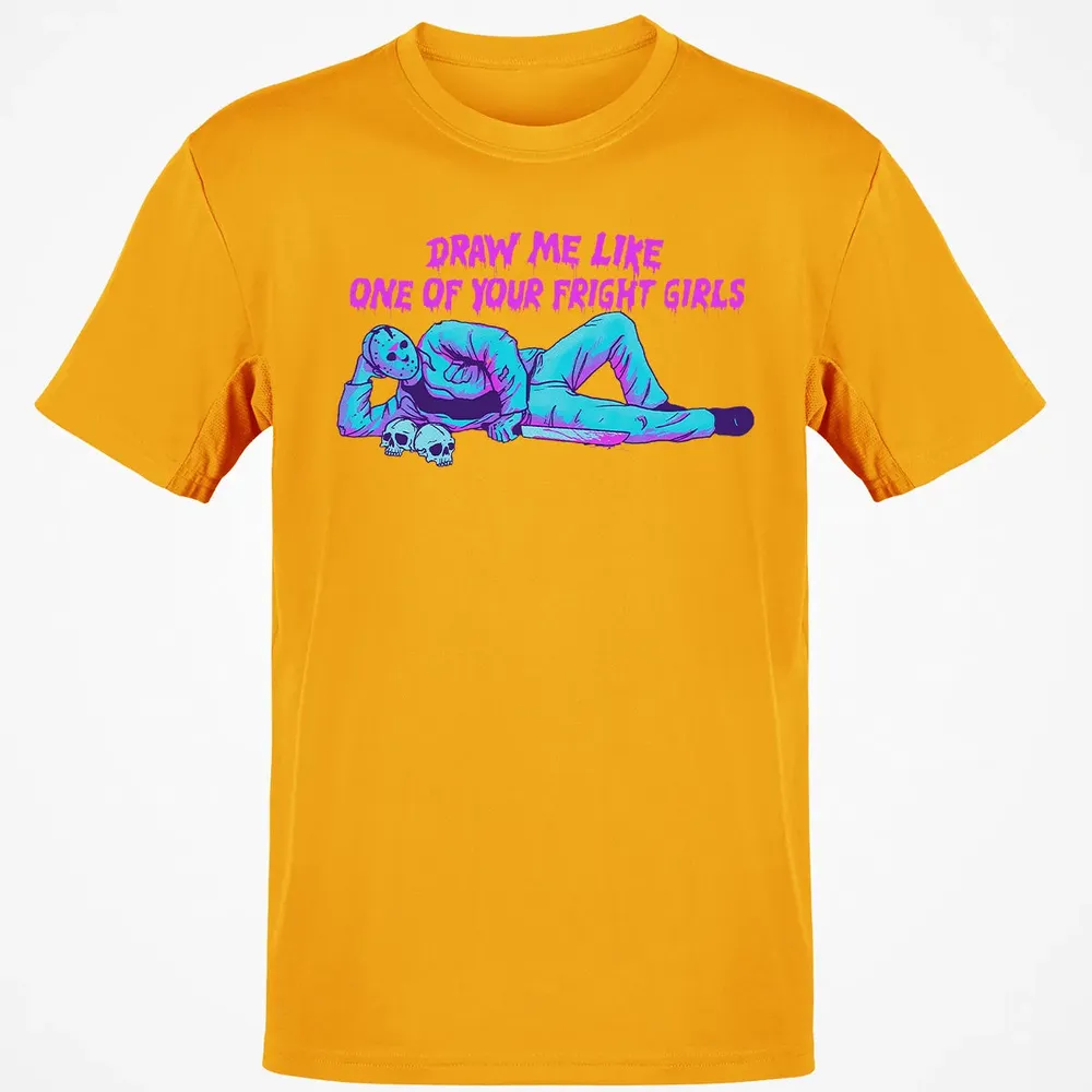 Draw Me Like One Of Your Frige Girl Classic Unisex T-Shirt - 5