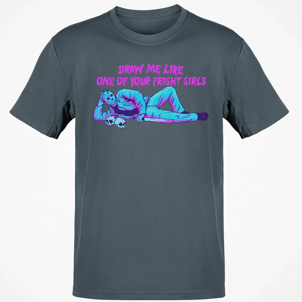 Draw Me Like One Of Your Frige Girl Classic Unisex T-Shirt - 4