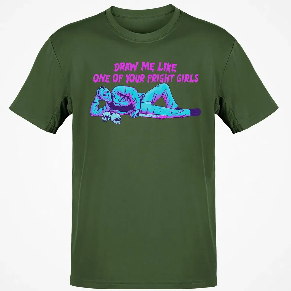 Draw Me Like One Of Your Frige Girl Classic Unisex T-Shirt - 7