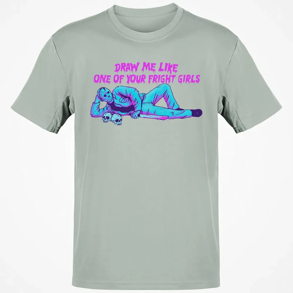 Draw Me Like One Of Your Frige Girl Classic Unisex T-Shirt - 3