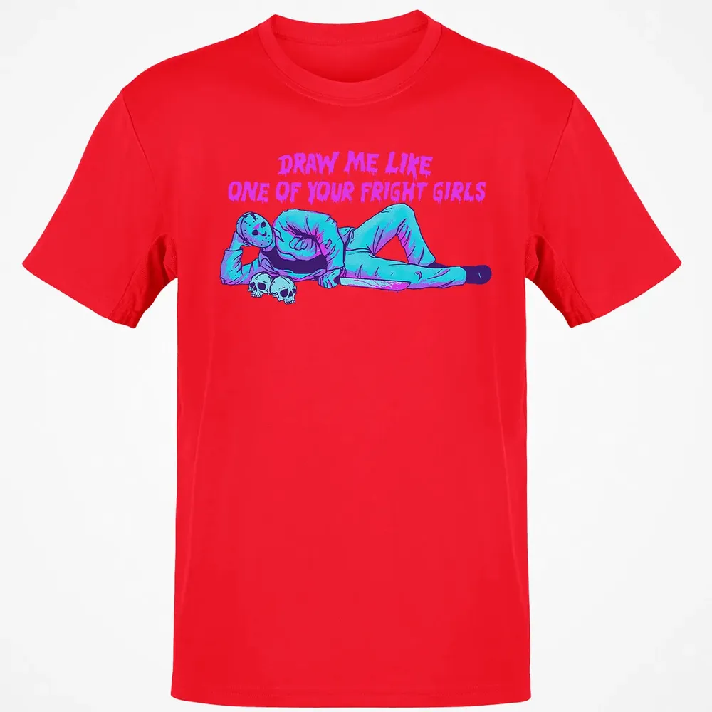 Draw Me Like One Of Your Frige Girl Classic Unisex T-Shirt - 11