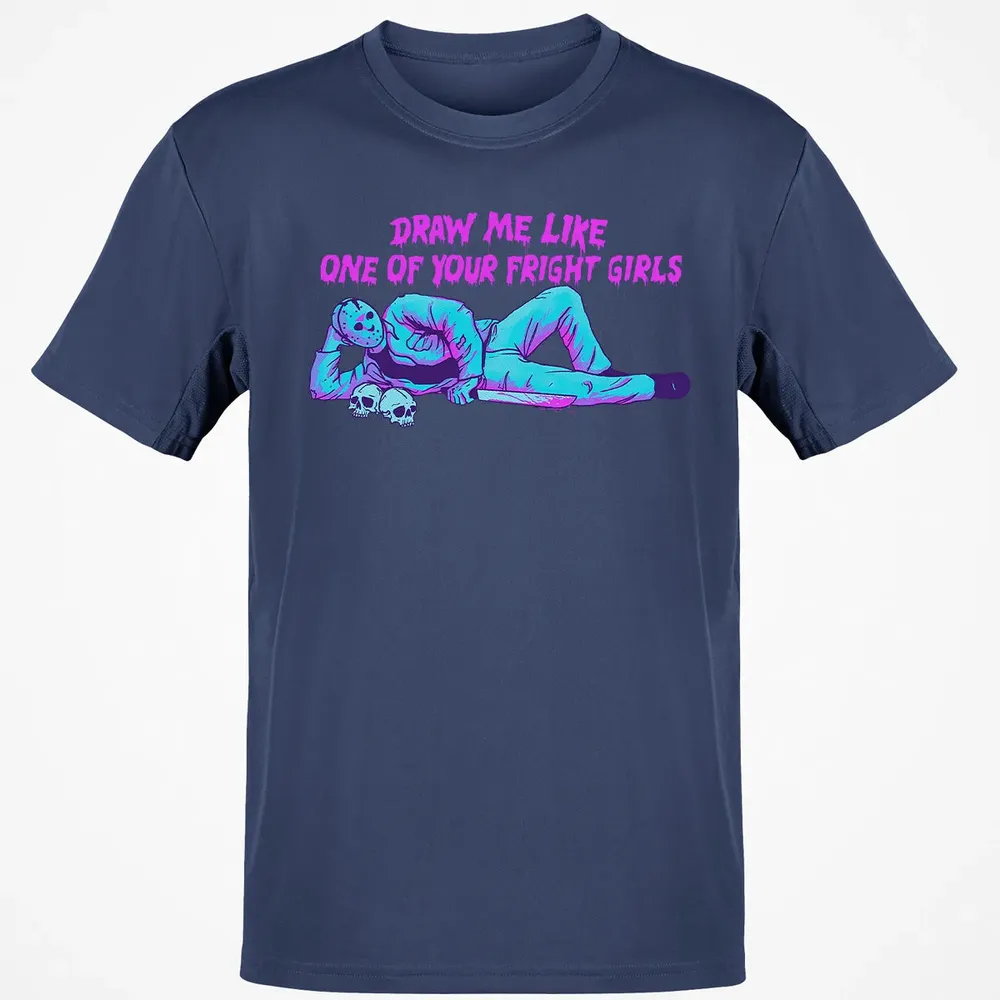 Draw Me Like One Of Your Frige Girl Classic Unisex T-Shirt - 8