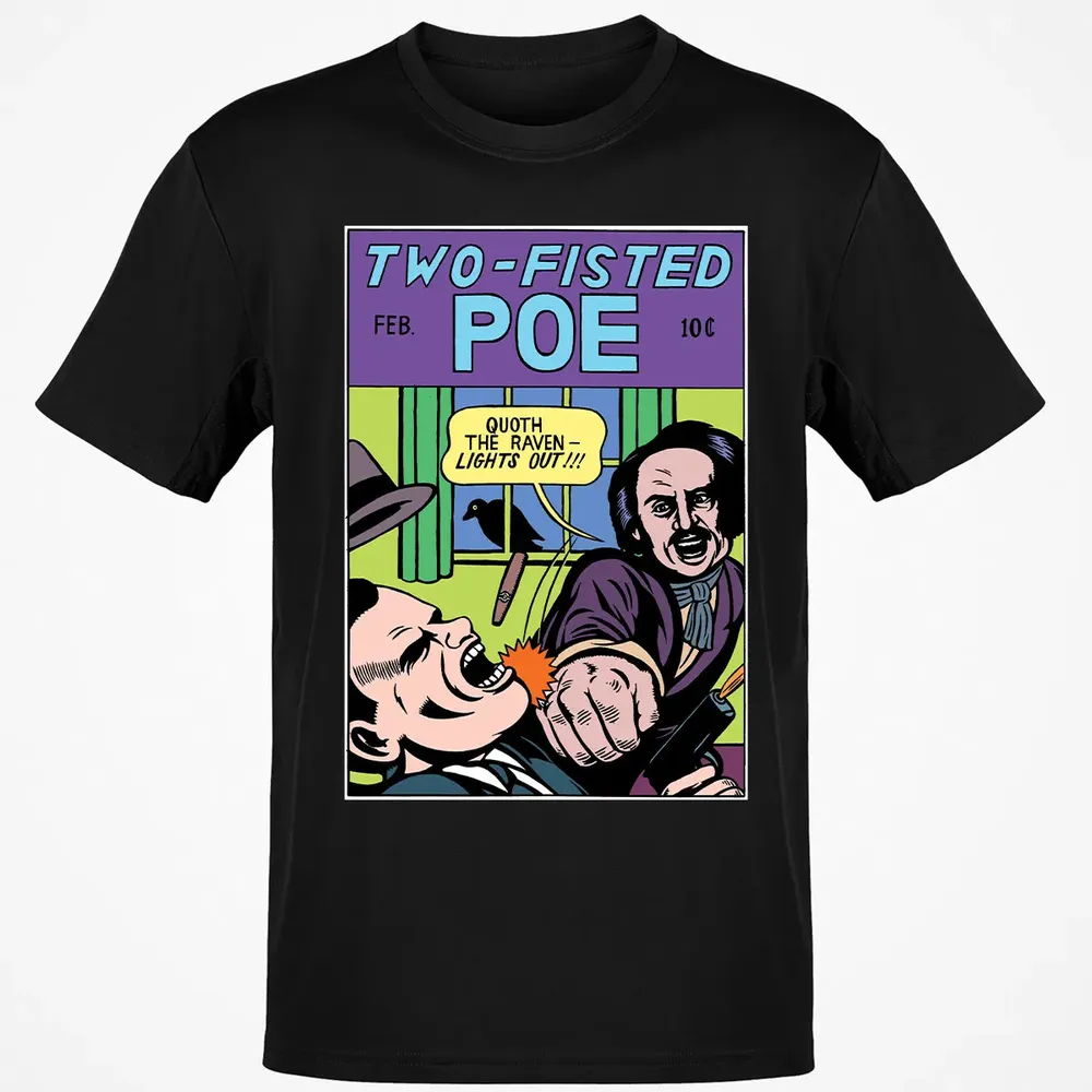 Two-Fisted Poe Classic Unisex T-Shirt - 2