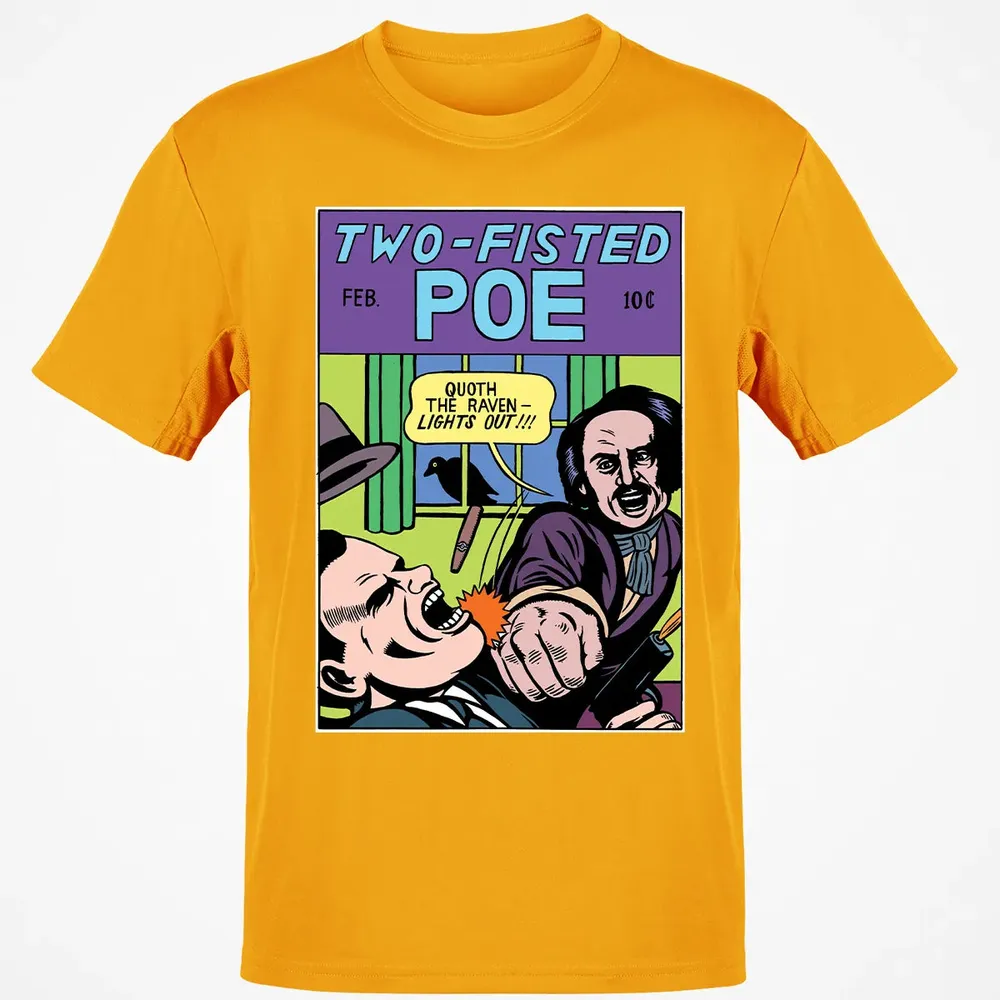 Two-Fisted Poe Classic Unisex T-Shirt - 5