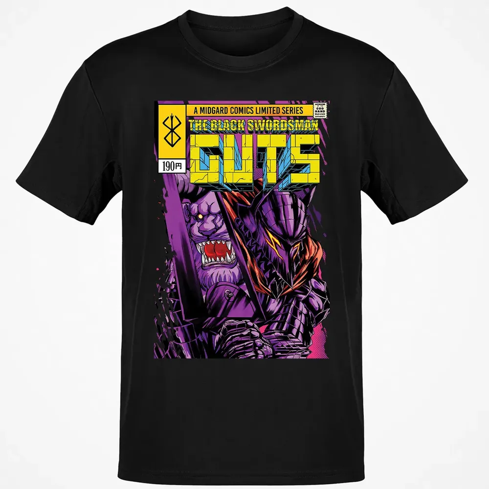 Black Swordman Guts Classic Unisex T-Shirt - 2