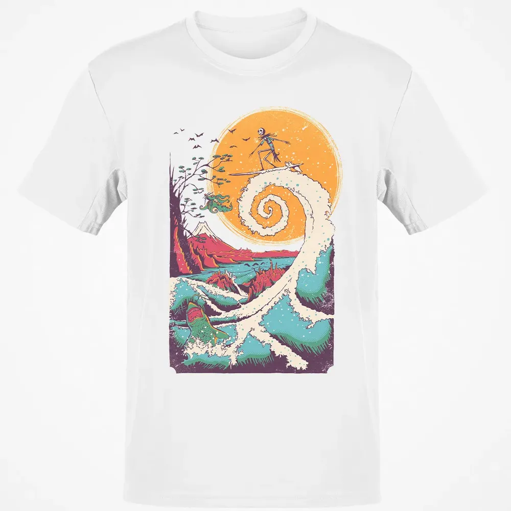 Surf Before Christmas Classic Unisex T-Shirt - 13