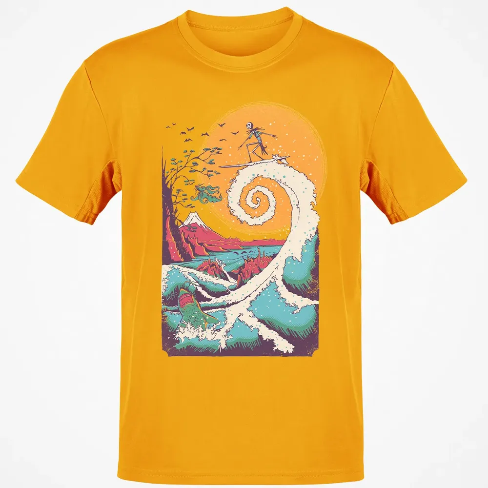 Surf Before Christmas Classic Unisex T-Shirt - 5