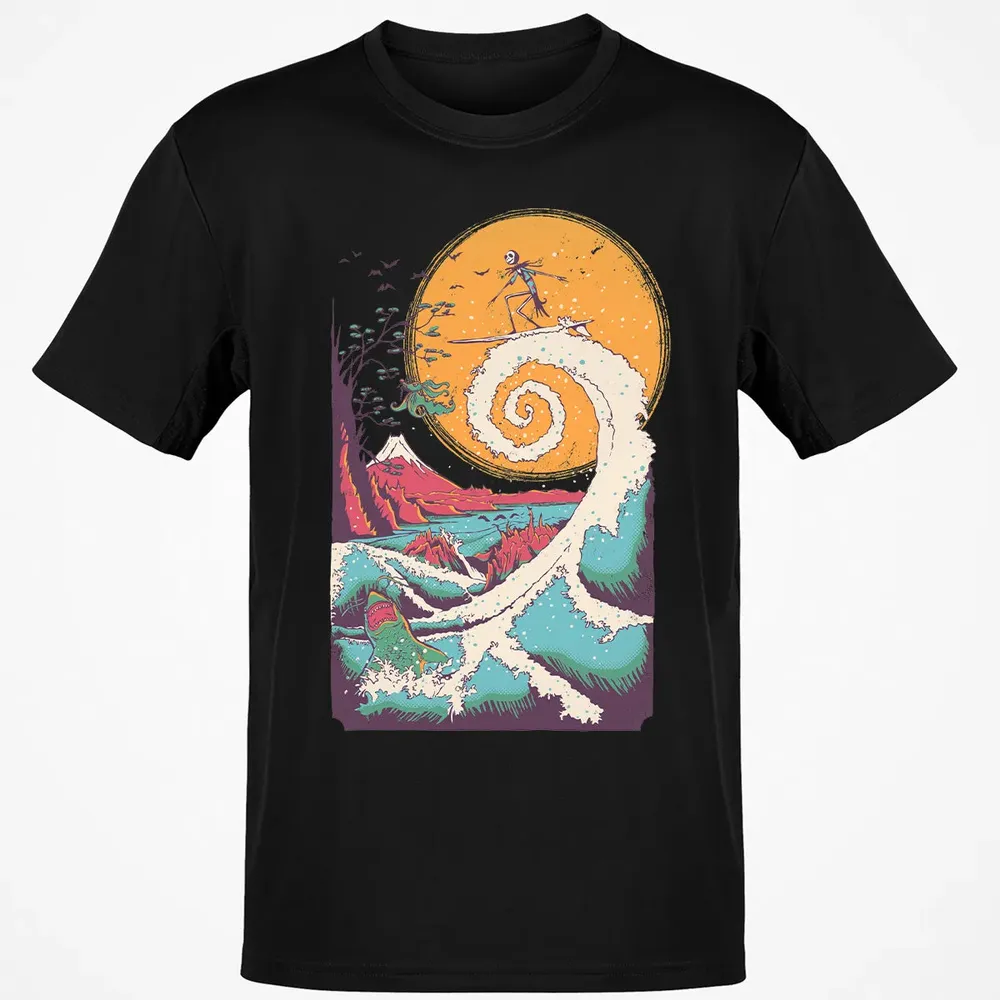 Surf Before Christmas Classic Unisex T-Shirt - 2