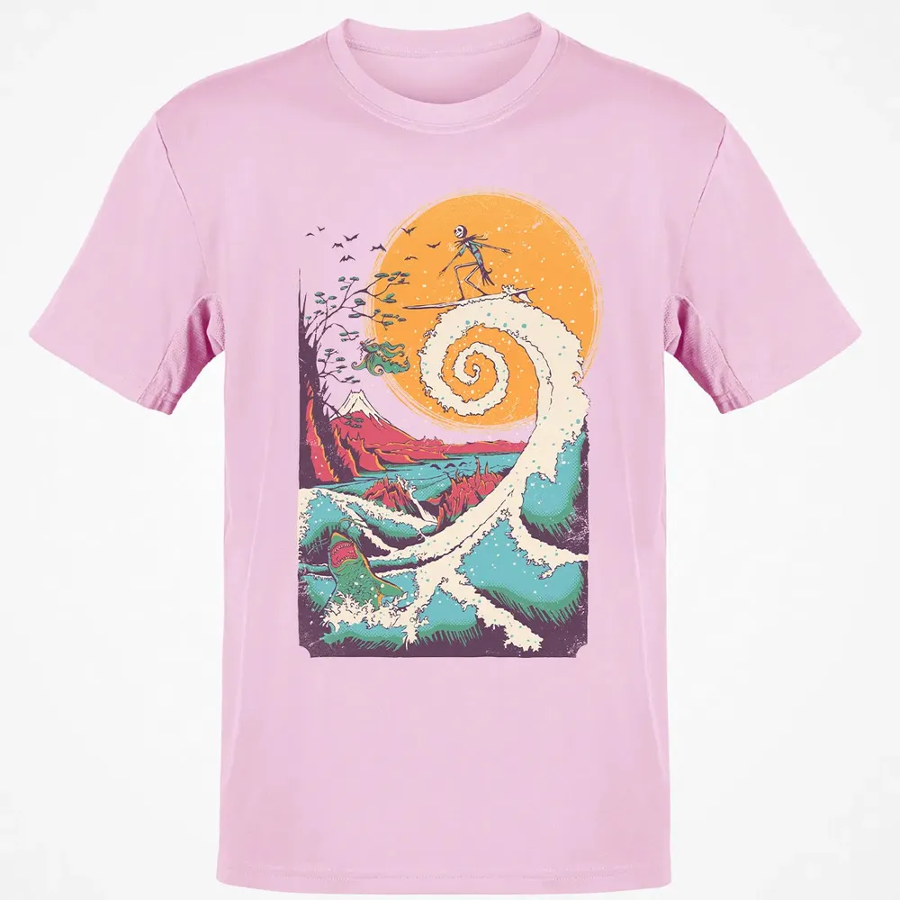 Surf Before Christmas Classic Unisex T-Shirt - 6