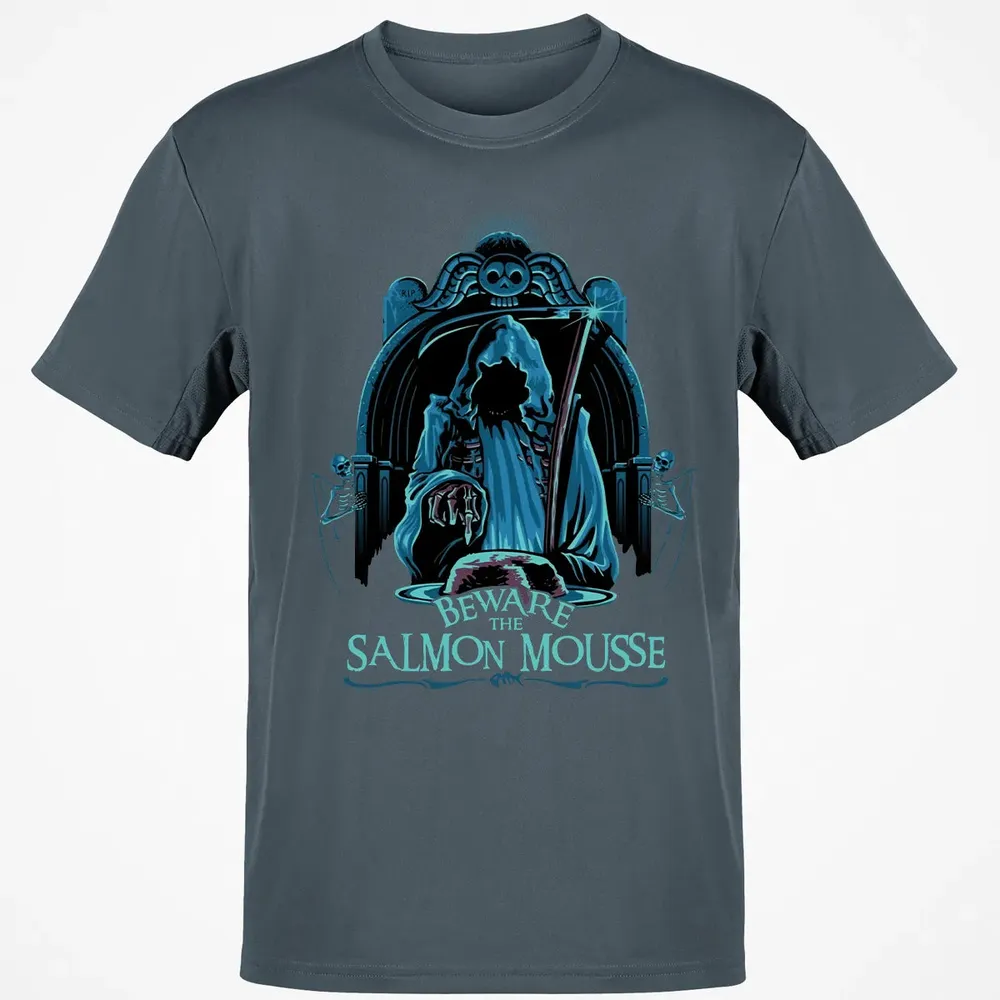 Beware The Salmon Mousse Classic Unisex T-Shirt - 4