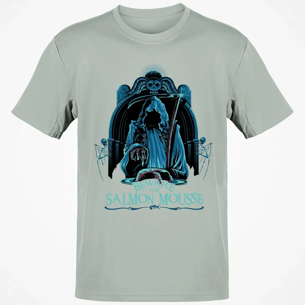 Beware The Salmon Mousse Classic Unisex T-Shirt - 3