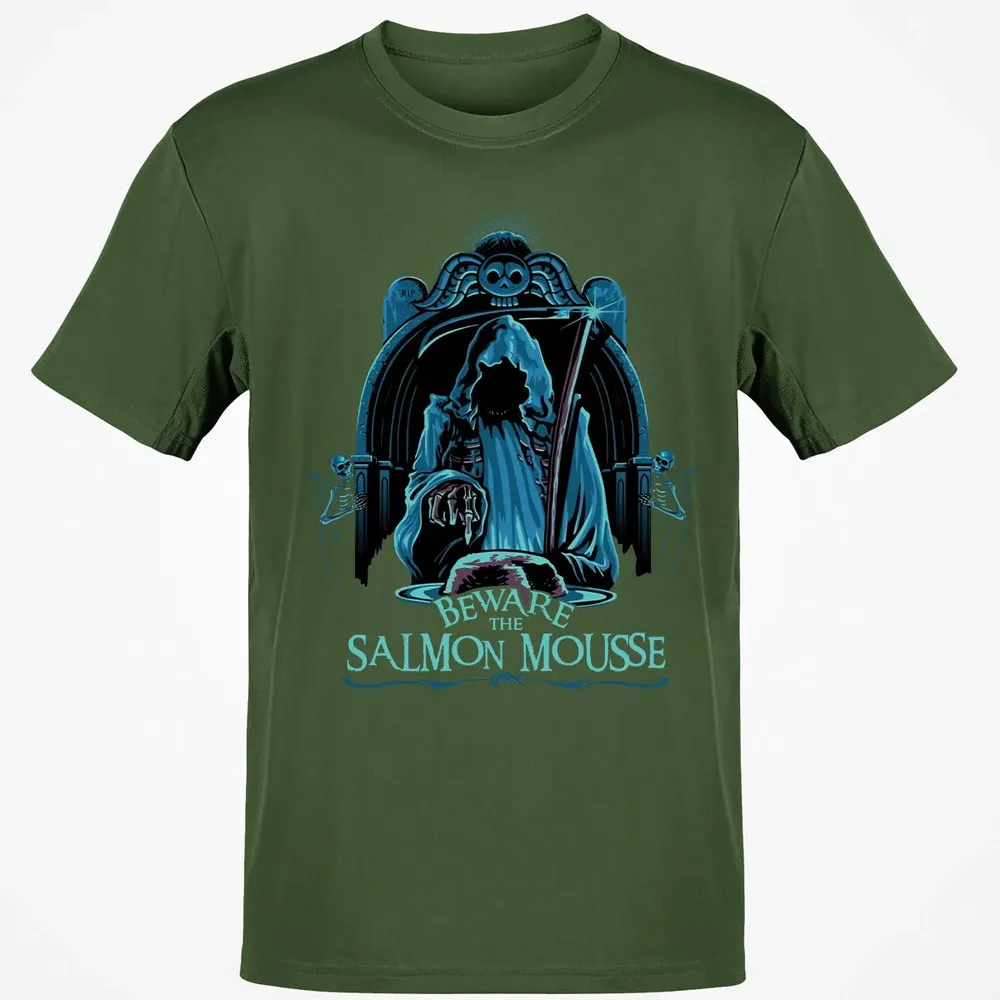 Beware The Salmon Mousse Classic Unisex T-Shirt - 7