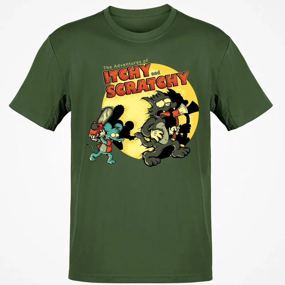 Adventures Of Itchy and Scratchy Classic Unisex T-Shirt - 7
