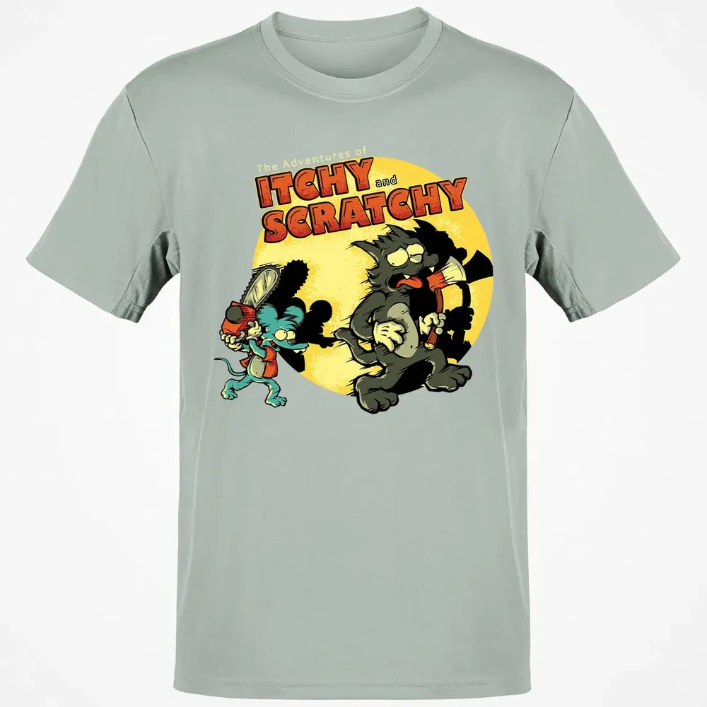 Adventures Of Itchy and Scratchy Classic Unisex T-Shirt - 3