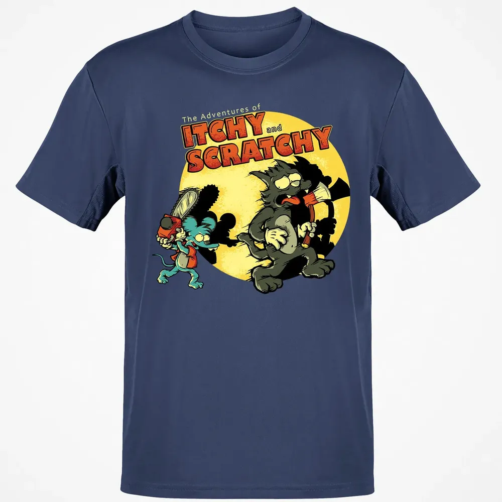 Adventures Of Itchy and Scratchy Classic Unisex T-Shirt - 8