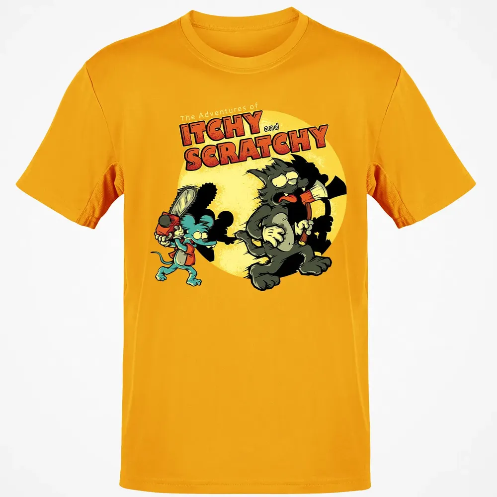 Adventures Of Itchy and Scratchy Classic Unisex T-Shirt - 5