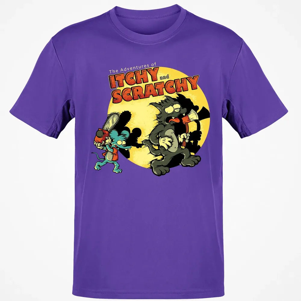 Adventures Of Itchy and Scratchy Classic Unisex T-Shirt - 10