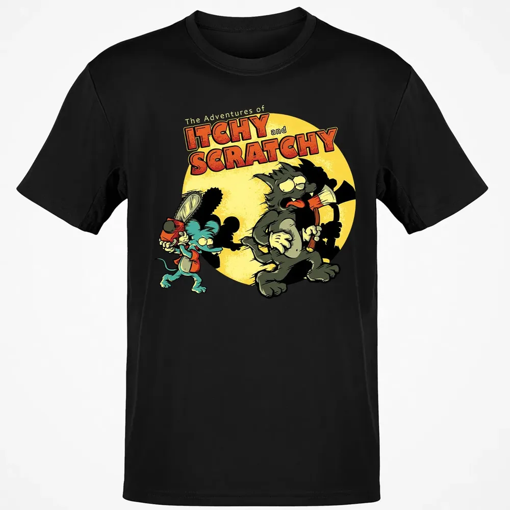 Adventures Of Itchy and Scratchy Classic Unisex T-Shirt - 2