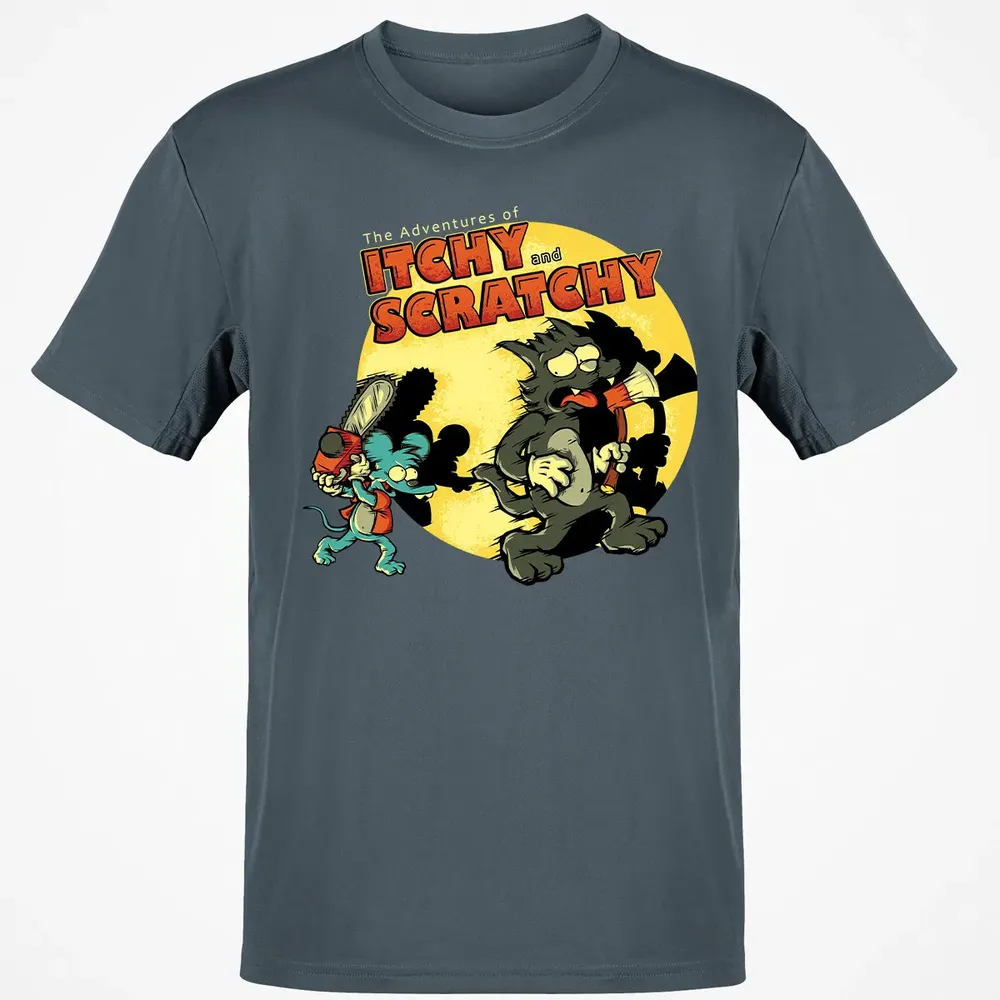 Adventures Of Itchy and Scratchy Classic Unisex T-Shirt - 4