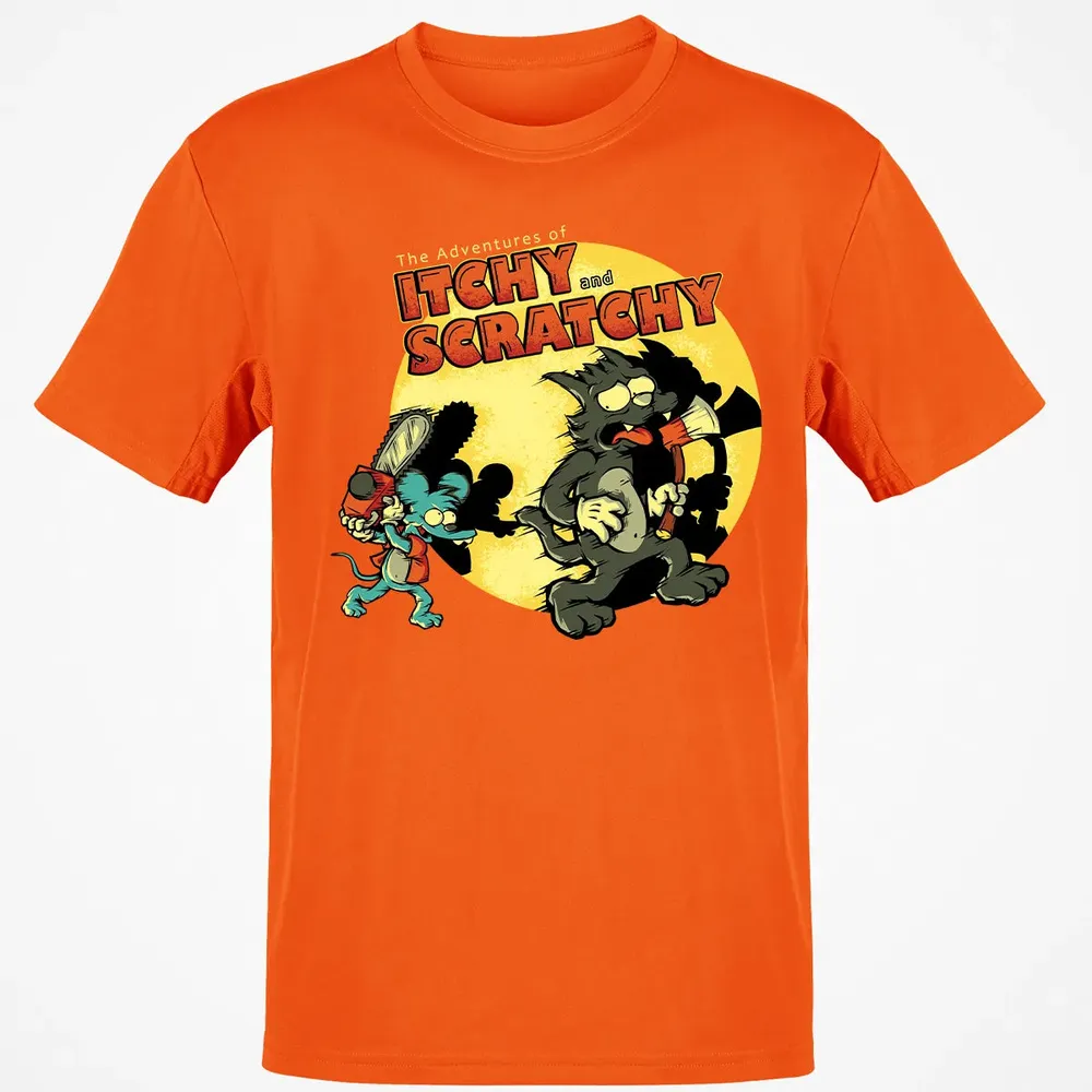 Adventures Of Itchy and Scratchy Classic Unisex T-Shirt - 9