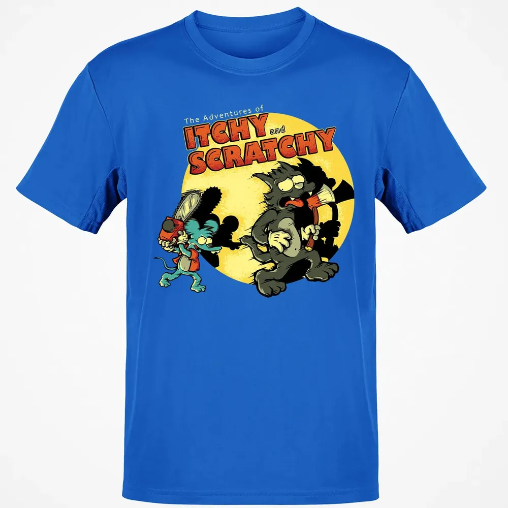 Adventures Of Itchy and Scratchy Classic Unisex T-Shirt - 12