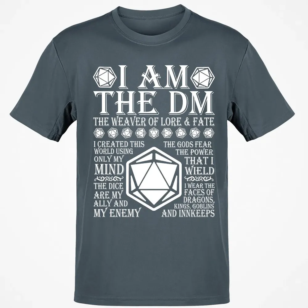 I Am The DM The Weaver Of Lore And Fate Classic Unisex T-Shirt - 4