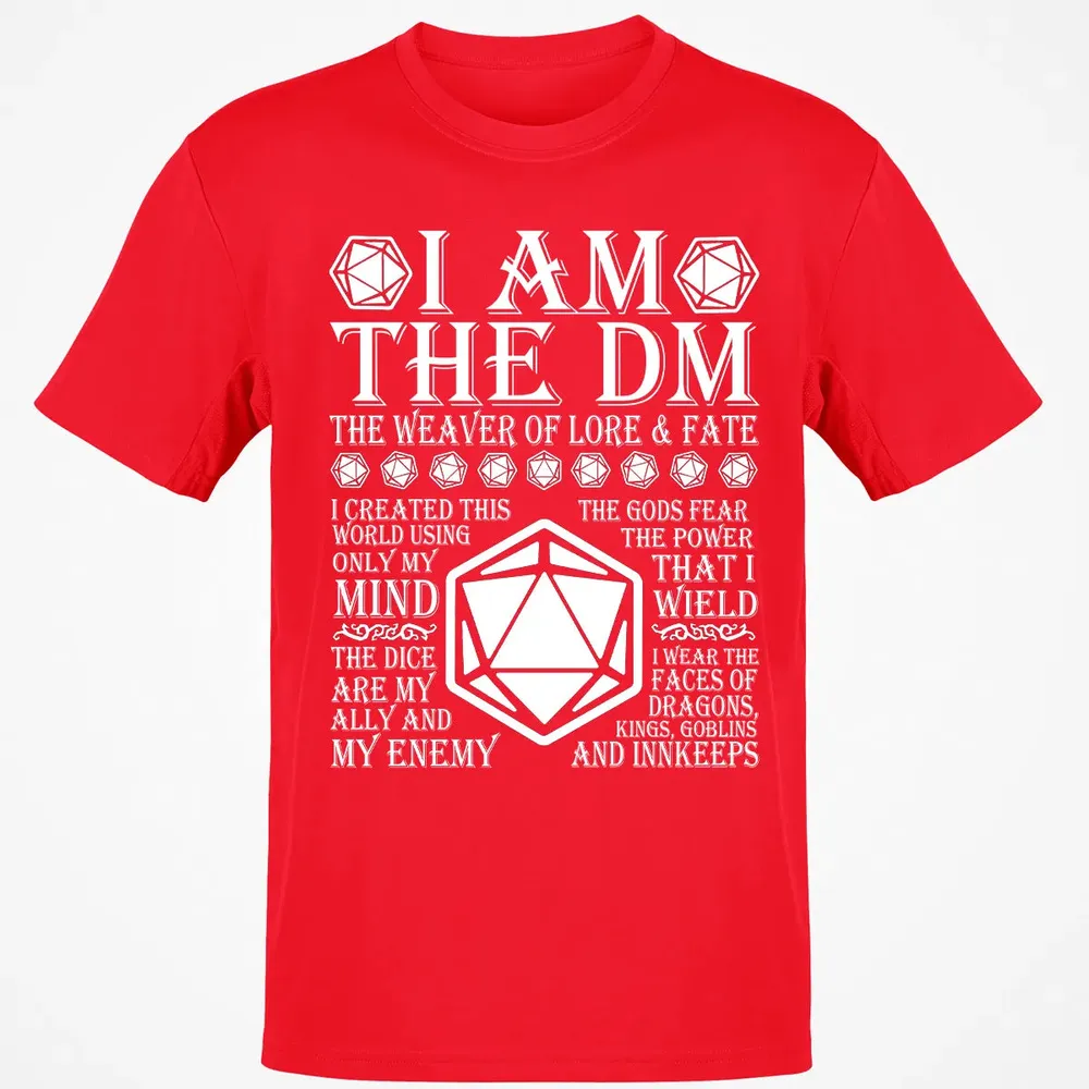 I Am The DM The Weaver Of Lore And Fate Classic Unisex T-Shirt - 11