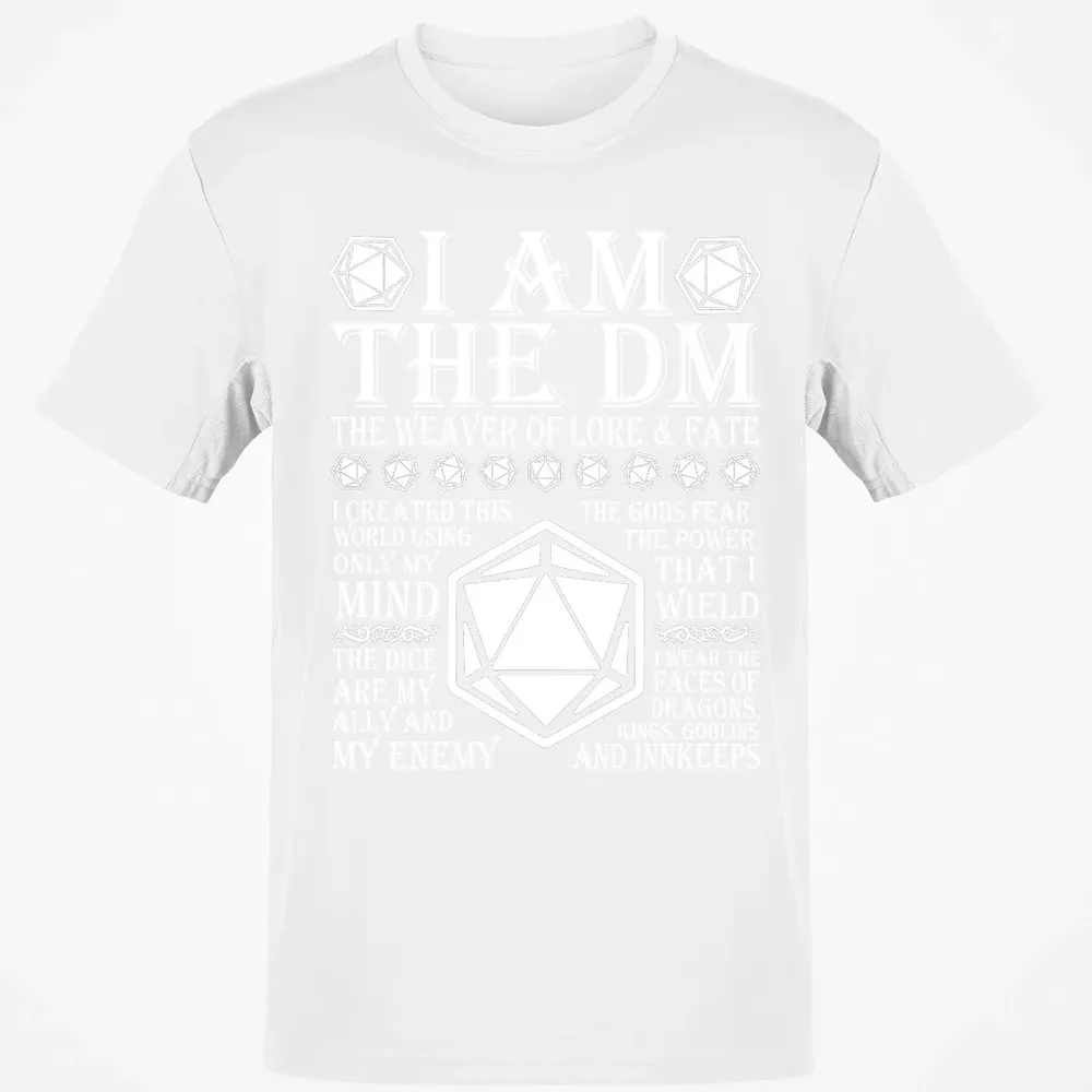 I Am The DM The Weaver Of Lore And Fate Classic Unisex T-Shirt - 13