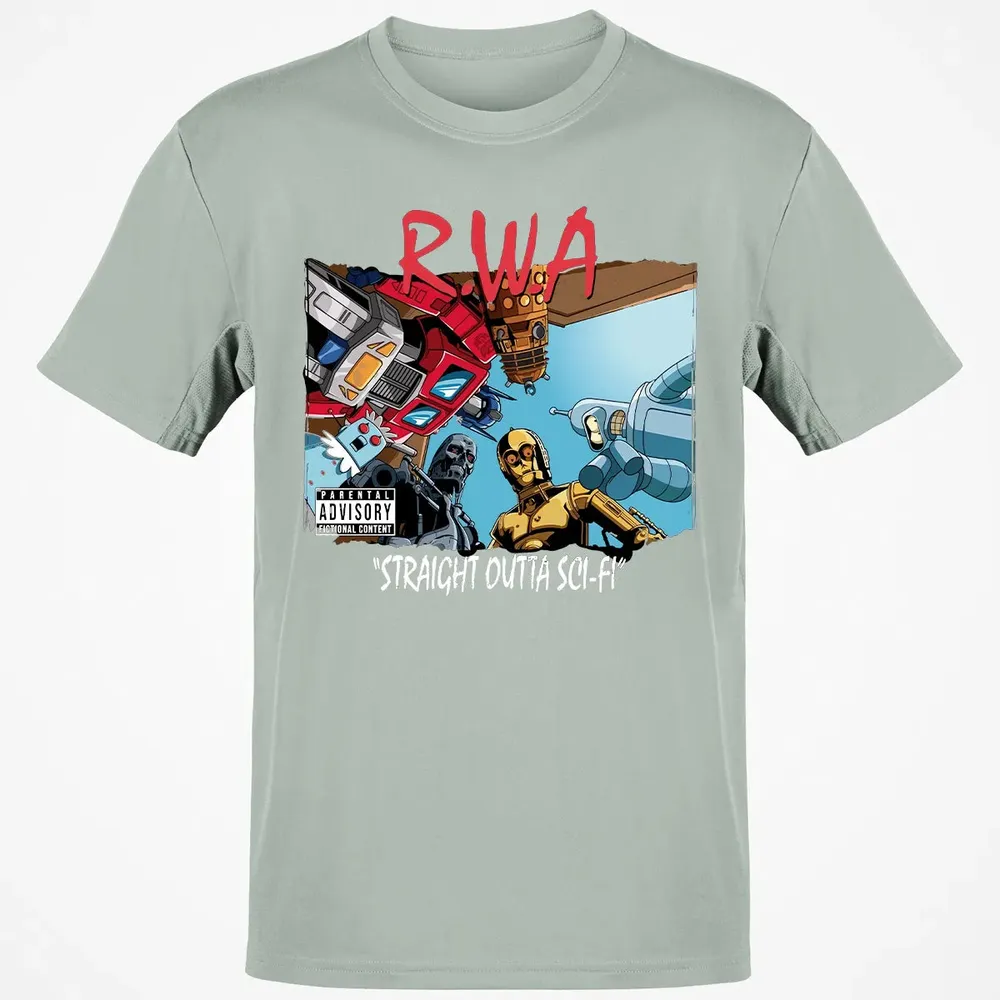 Straight Outta Sci-Fi Classic Unisex T-Shirt - 3