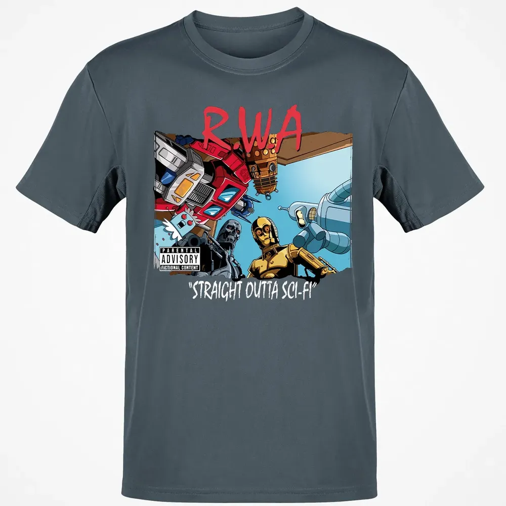 Straight Outta Sci-Fi Classic Unisex T-Shirt - 4