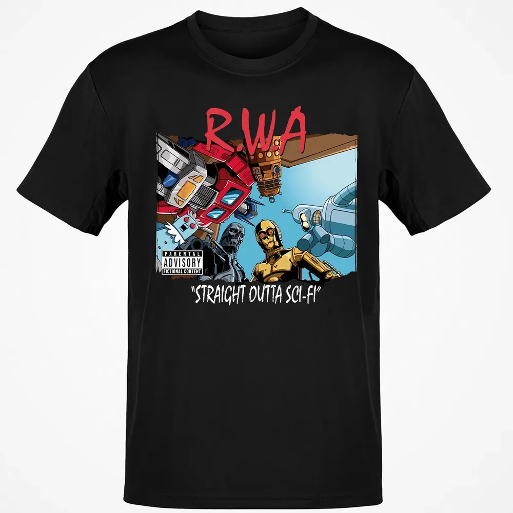 Straight Outta Sci-Fi Classic Unisex T-Shirt - 2