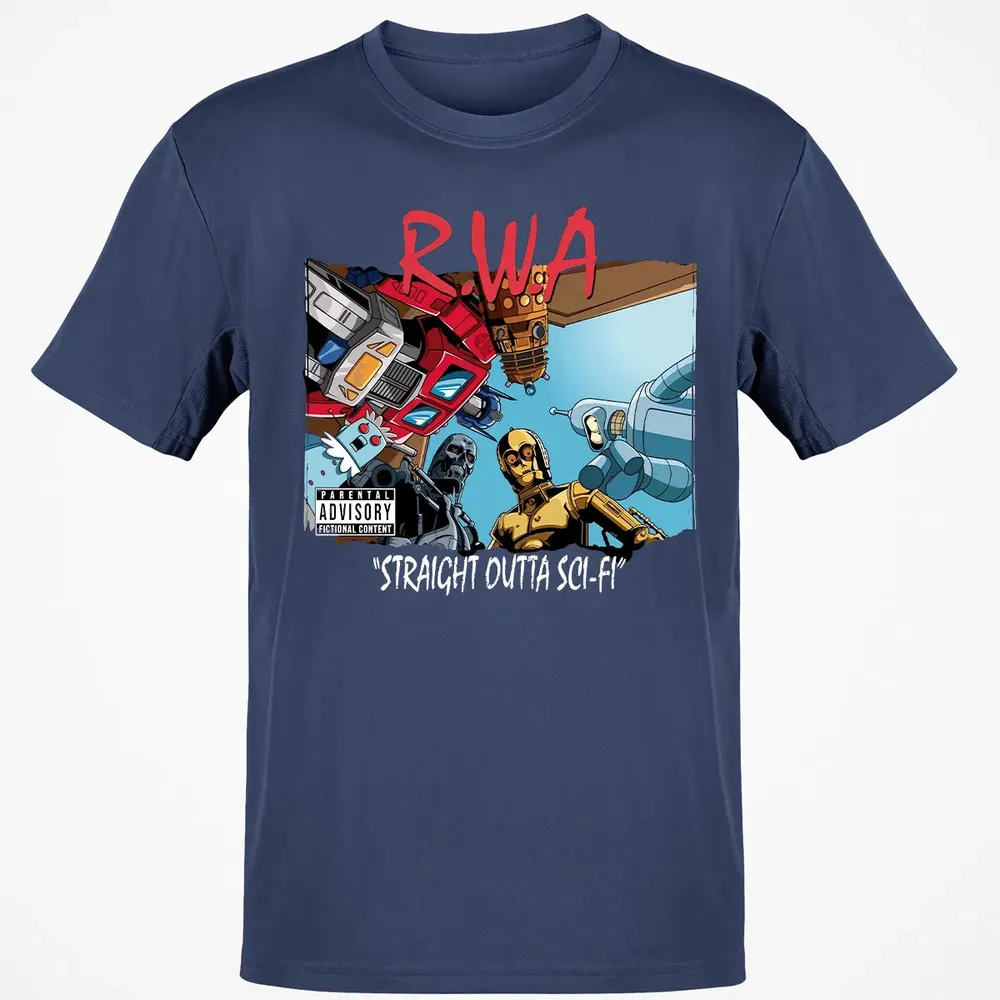 Straight Outta Sci-Fi Classic Unisex T-Shirt - 8