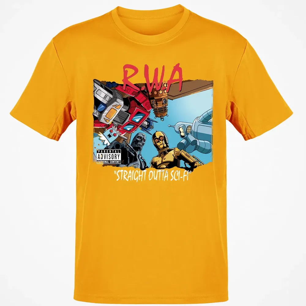 Straight Outta Sci-Fi Classic Unisex T-Shirt - 5