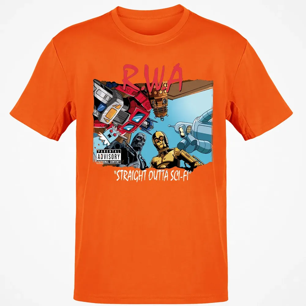 Straight Outta Sci-Fi Classic Unisex T-Shirt - 9