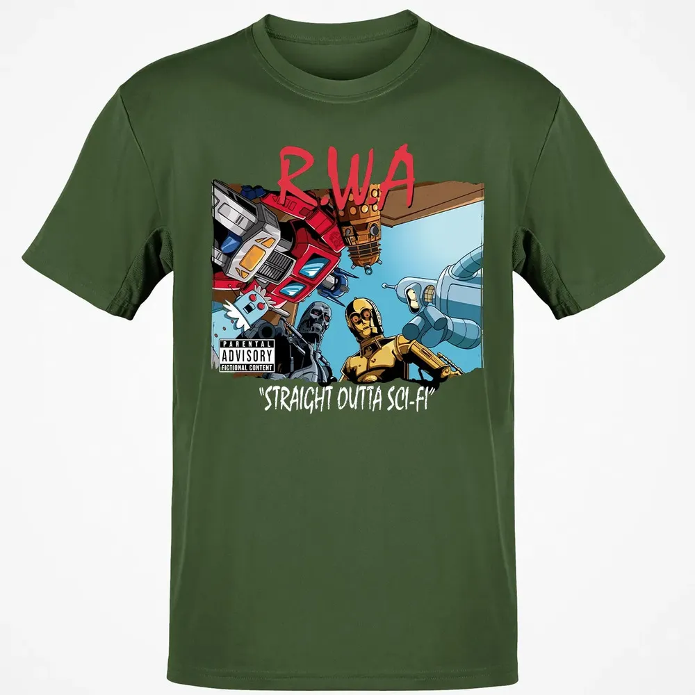 Straight Outta Sci-Fi Classic Unisex T-Shirt - 7
