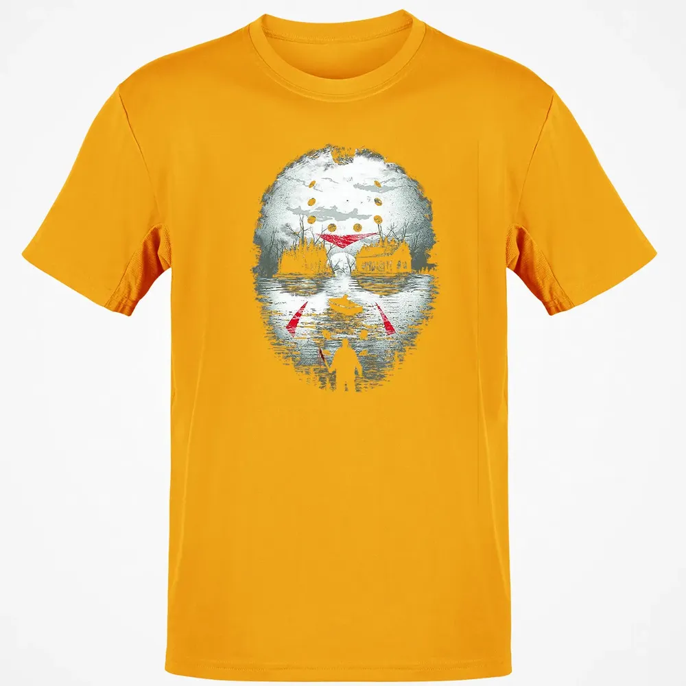 Jason Halloween Mask Horror  Graphic 13th Friday Funny Gift Classic Unisex T-Shirt - 5