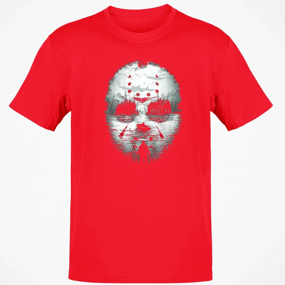Jason Halloween Mask Horror  Graphic 13th Friday Funny Gift Classic Unisex T-Shirt - 11