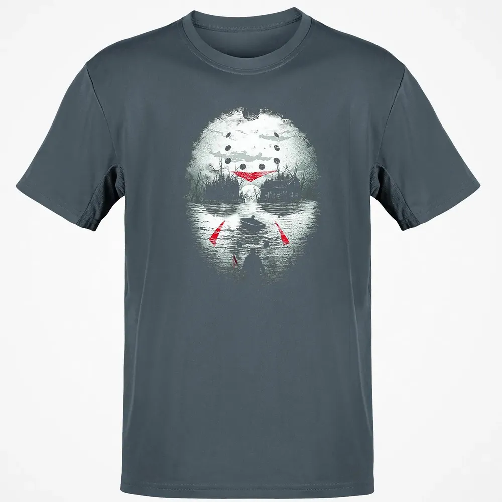 Jason Halloween Mask Horror  Graphic 13th Friday Funny Gift Classic Unisex T-Shirt - 4