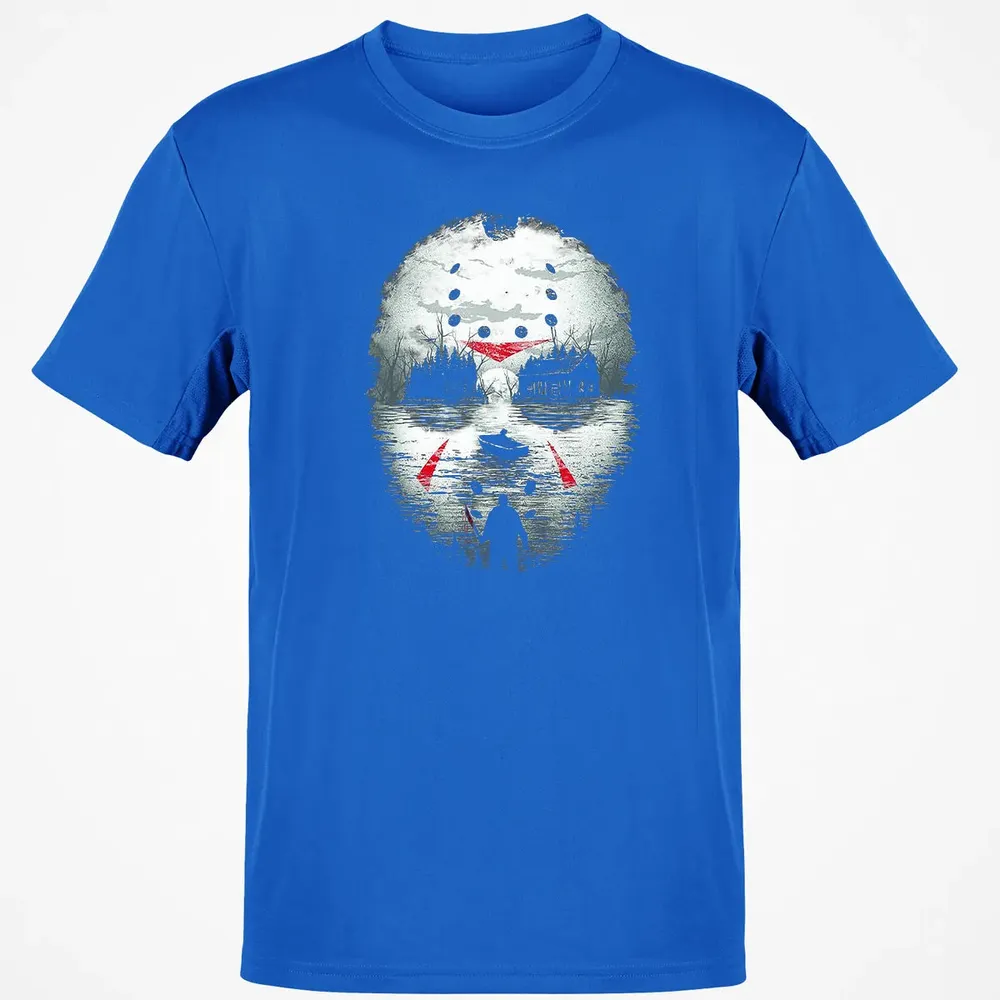 Jason Halloween Mask Horror  Graphic 13th Friday Funny Gift Classic Unisex T-Shirt - 12