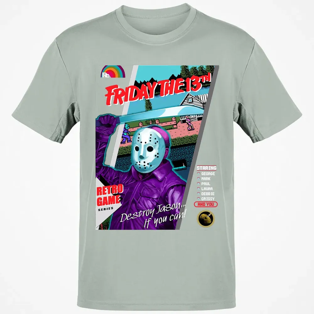 Destroy Jason Retro Game Classic Unisex T-Shirt - 3